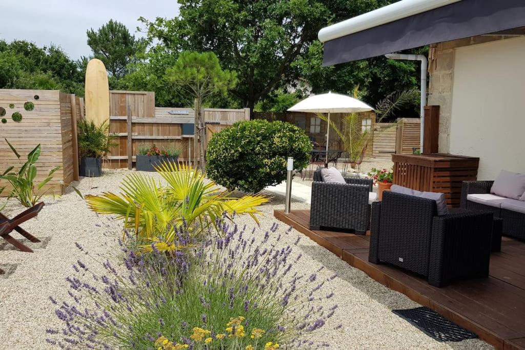 Le Chai De L'Ocean -Maison Plage A 300M - Jardin Terrasse Soulac-sur-Mer Exterior foto